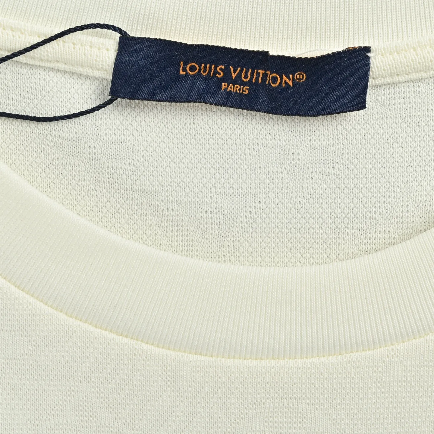 Louis Vuitton/Louis Vuitton jacquard textured piqué cotton short sleeves